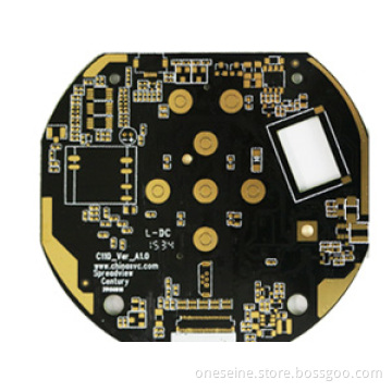Blind hole with blue soldermask TG140 printed circuit board 10 layer circuit